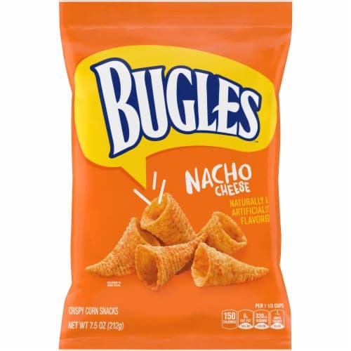 Is it Mushroom Free? Bugles Snacks Corn Crispy Nacho Cheese Flavor