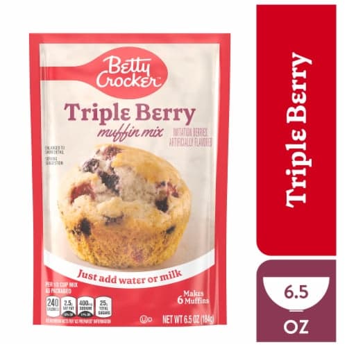 Betty Crocker Muffin Mix Triple Berry