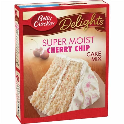 Betty Crocker Delights Cake Mix Super Moist Cherry Chip