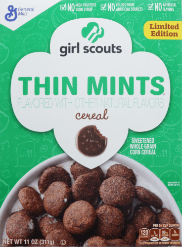 Girl Scouts Limited Edition Thin Mints Cereal