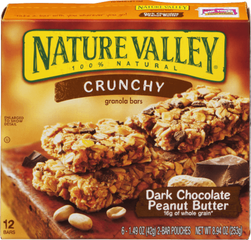 Nature Valley Granola Bars, Crunchy, Dark Chocolate Peanut Butter