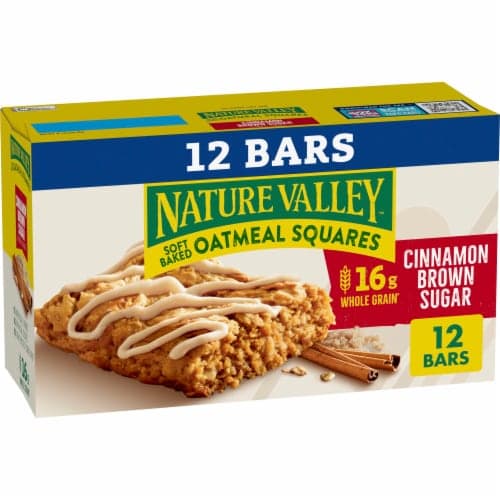 Nature Valley Cinnamon Brown Sugar Soft Baked Oatmeal Squares