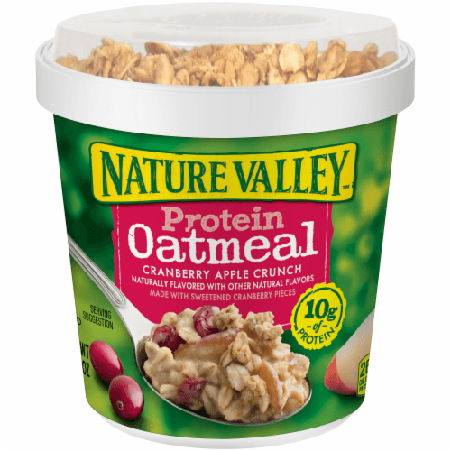 Nature Valley Protein Oatmeal, Cranberry Apple Crunch