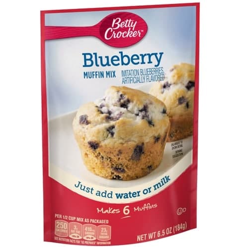 Betty Crocker Blueberry Muffin Mix Case