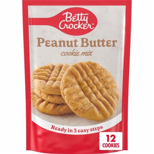 Betty Crocker Cookie Mix Peanut Butter Snack Size