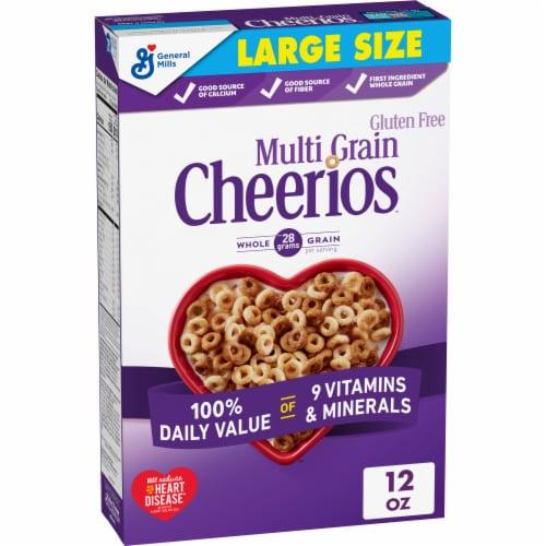 Is it Vegetarian Cheerios Cereal Multi Grain Lightly Sweetened Box