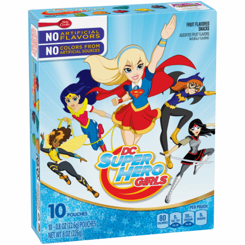 Betty Crocker Dc Superhero Girls Fruit Flavored Snacks