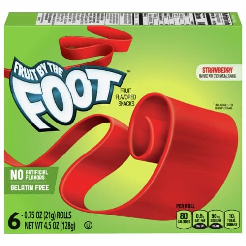 Fruit By The Foot Fruit Flavored Snacks, Strawberry Tie-Dye
