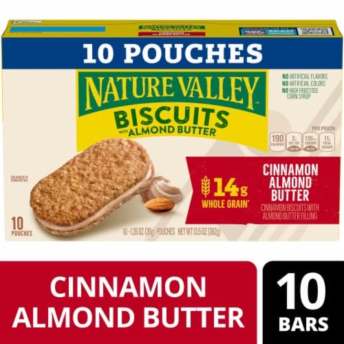 Nature Valley Biscuits With Almond Butter Value Pack