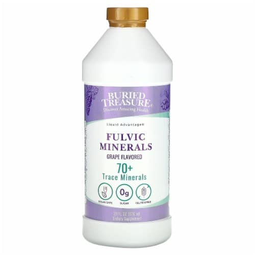 Buried Treasure Liquid Nutrients Grape Colloidal Minerals Dietary Supplement
