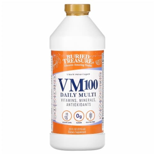 Buried Treasure Vm-100 Complete Orange Zest Liquid Dietary Supplement
