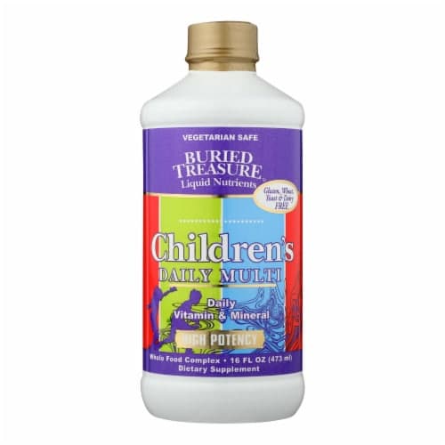 Buried Treasure Children'S Complete Citrus Daily Vitamin & Mineral Liquid