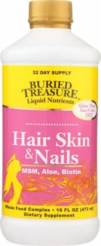 Buried Treasure Hair Skin & Nails Liquid Dietary Supplement