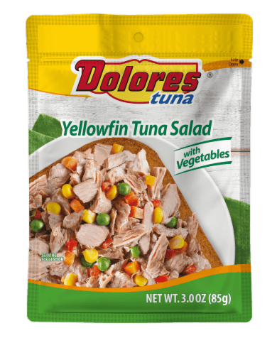 Dolores Chunk Light Yellowfin Tuna Salad With Vegetables