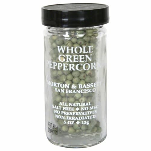 Morton & Bassett All Natural Whole Green Peppercorn