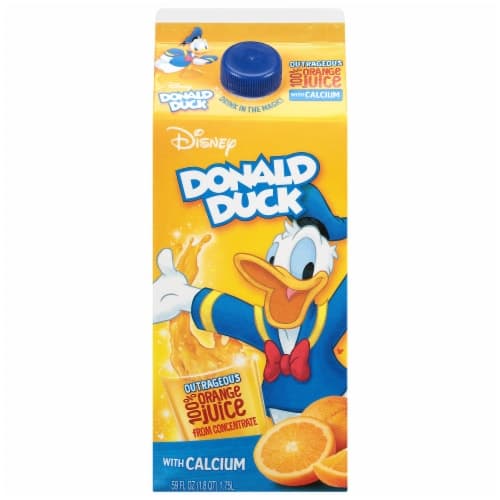 Florida'S Natural Disney Donald Duck Orange Juice With Calcium