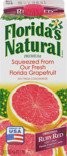 Floridas Natural 100% Juice, Ruby Red Grapefruit