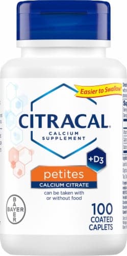 Citracal Petites Calcium Citrate Plus D3 Coated Caplets