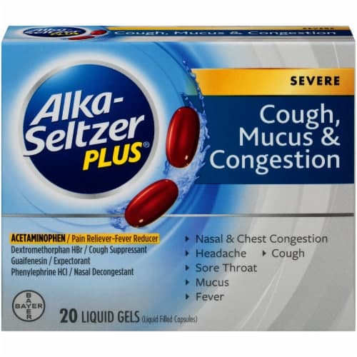 Alka-Seltzer Plus Severe Cough, Mucus & Congestion