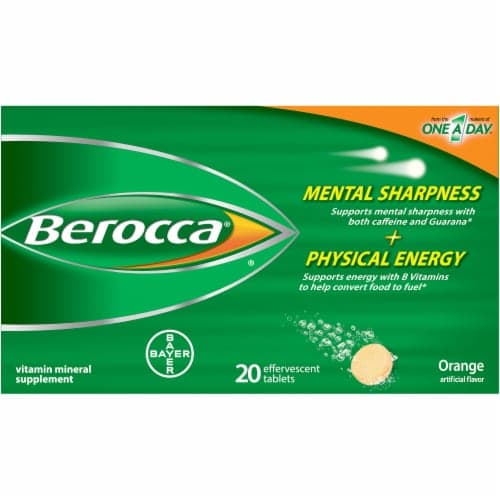 Berocca Orange Flavor Effervescent