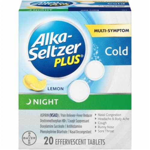 Alka-Seltzer Plus Multi-Symptom Cold Night Effervescent