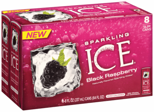 Sparkling Ice Sparkling Water, Black Raspberry, Slim