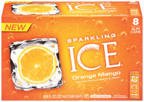 Sparkling Ice Sparkling Water, Orange Mango, Slim