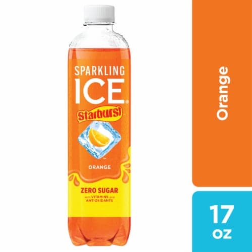 Sparkling Ice Starburst Orange
