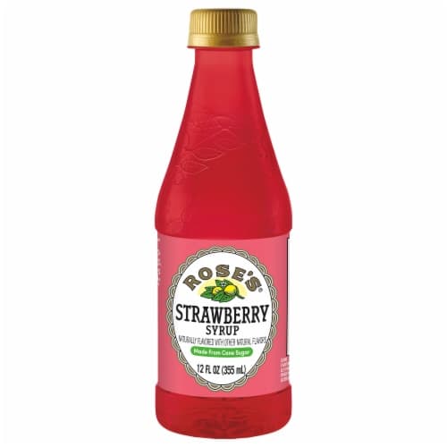 Rosesstrawberry Simple Syrup