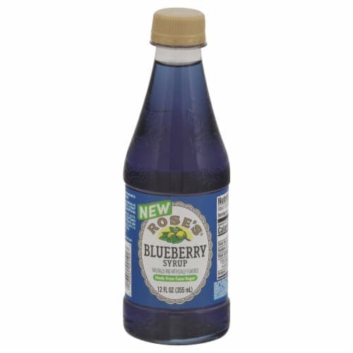 Rose'S Cane Sugar Blueberry Syrup