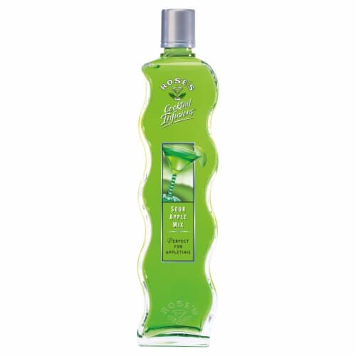 Rose'S Sour Apple Cocktail Infusions, Oz Glass