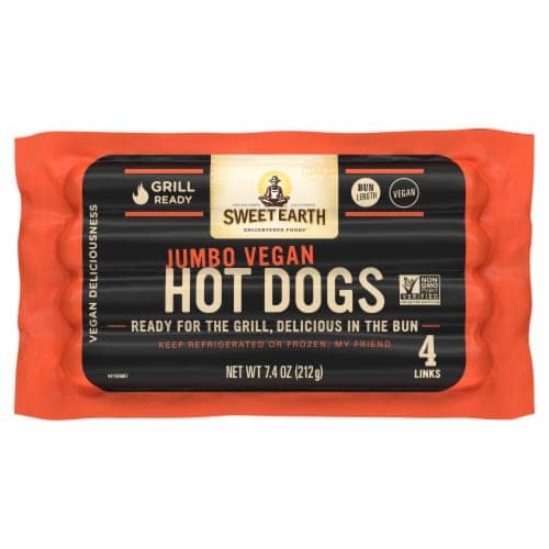 Sweet Earth Jumbo Vegan Hotdogs