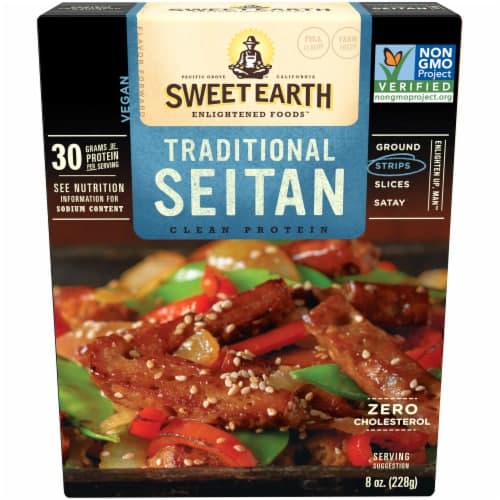 Sweet Earth Natural Foods Seitan Traditional Strips