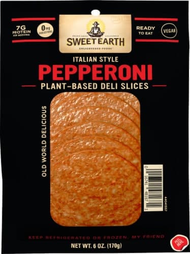 Sweet Earth Italian Style Pepperoni Plant-Based Deli