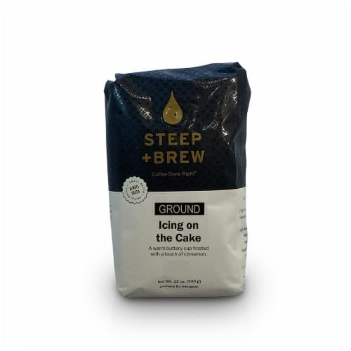Steep & Brew Icing On The Cake Light Roast Ground Coffee