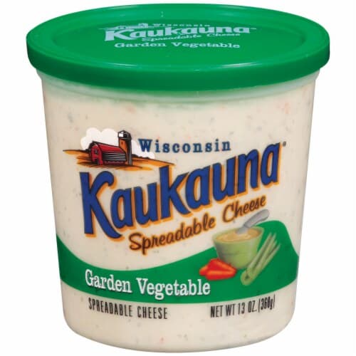 Kaukauna Garden Vegetable Spreadable Cheese Tub