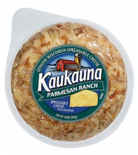 Kaukauna Cheese, Spreadable, Parmesan Ranch, With Almonds