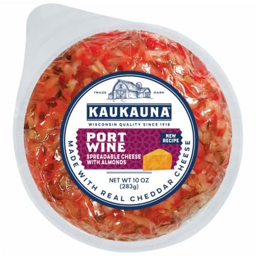 Kaukauna Port Wine Cheeseball