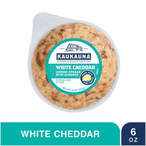 Kaukauna White Cheddar Spreadable Cheese Ball