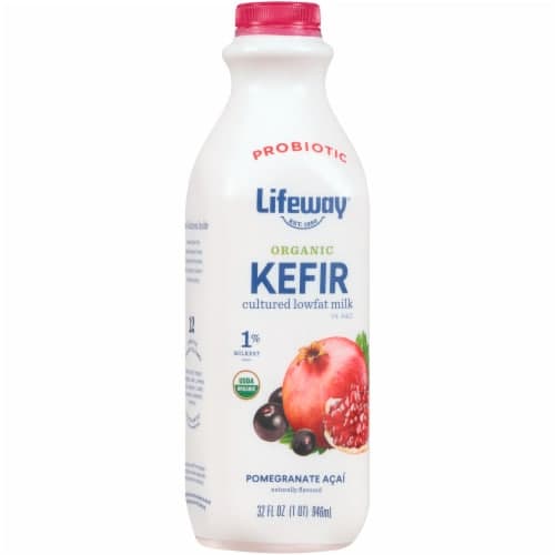 Lifeway 1% Organic Pomegranate Acai Kefir