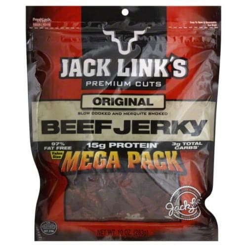 Jack Links, Premium Cuts - Beef Jerky, Original, Mega Pack, Value Size