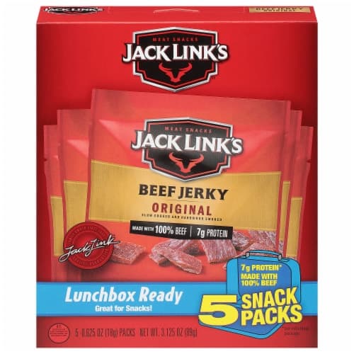 Jack Links Beef Jerky Original Lunch Packs