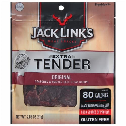 Jack Links Extra Tender Beef Strips, Original