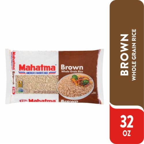 Mahatma Brown Whole Grain Rice In Bag