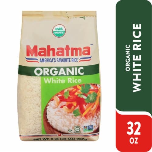 Mahatma Organic Rice White Bag