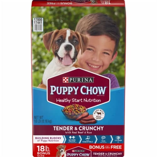 Purina Puppy Chow Tender And Crunchy Puppy Food