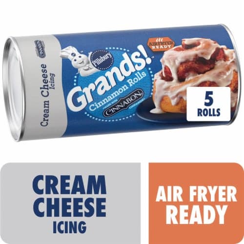 Pillsbury Grands! Cinnamon Rolls Big With Cream Cheese Icing