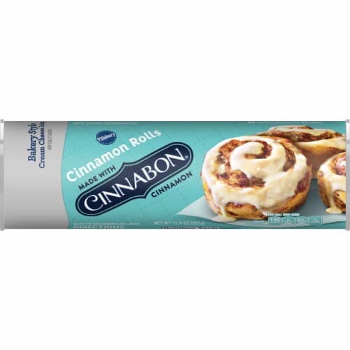 Pillsbury Cinnamon Rolls, With Chocolate Icing