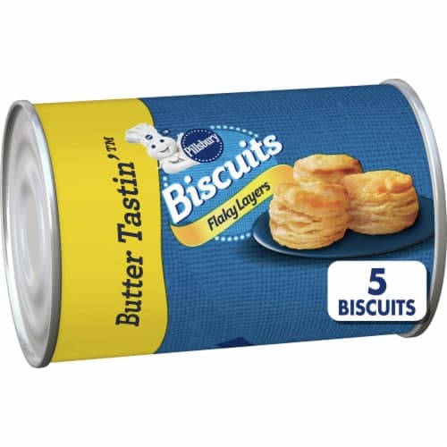 Pillsbury Grands! Junior  Biscuits Golden Layers Honey Butter