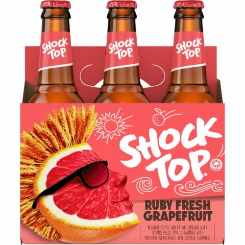 Shock Top Ruby Fresh Grapefruit Beer